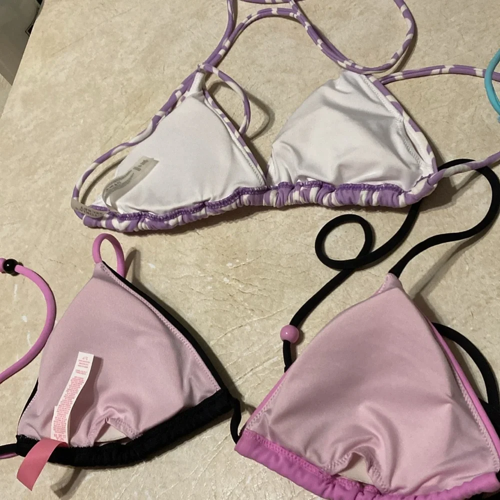 4 Victoria’s Secret string bikini tops